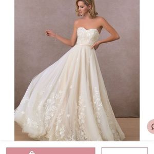 Azazie Sweetheart Bodice, Strapless Wedding Gown